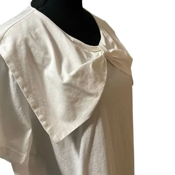 Edward Achour Paris Women’s S/S Bowtie Blouse/Top